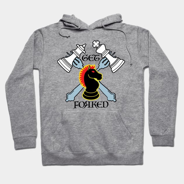 GET FORKED black wins Hoodie by PeregrinusCreative